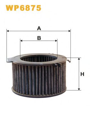 WIX FILTERS wp6875 -  Фильтр воздуха в салоне